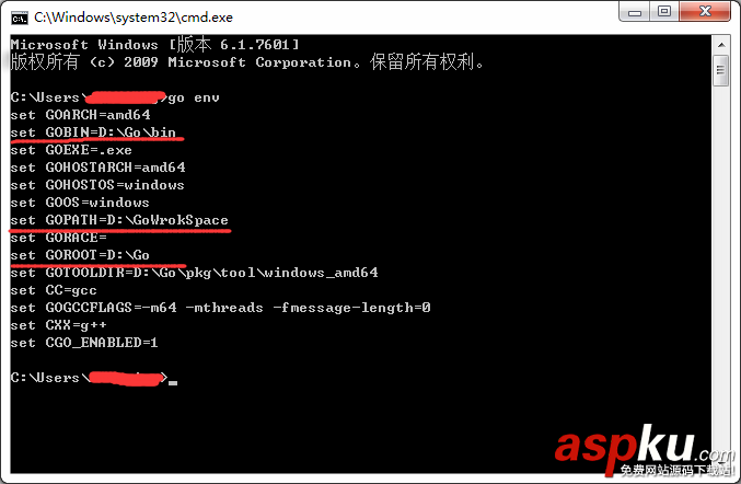 Win7,搭建Go開發環境