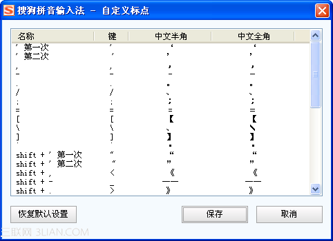 搜狗輸入法入門之輸入法設置
