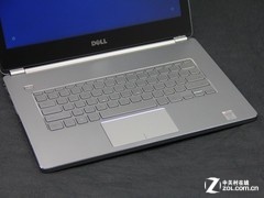 戴爾 靈越14 7000銀色 鍵盤面圖 