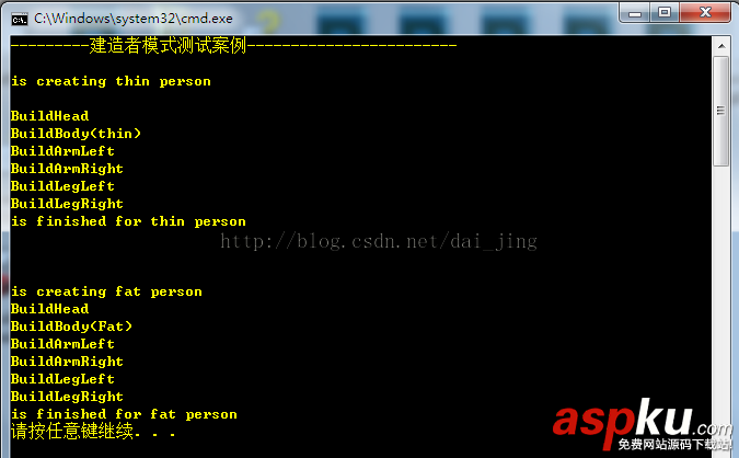 C++,設計模式編程,建造者模式