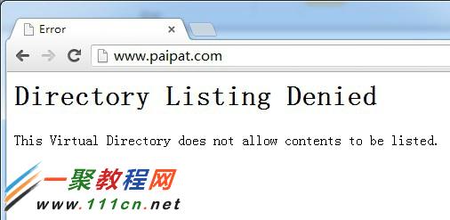 六、這樣網站就建設好了，我們測試下去訪問看看 http://www.paipat.com 看看結果