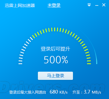 迅雷上網加速器發布：物理帶寬最高翻5倍