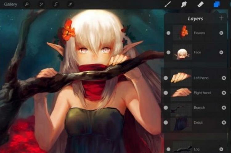procreate筆刷設置教程介紹