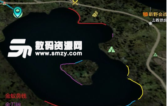 真三國無雙8太湖釣四大古幣位置圖