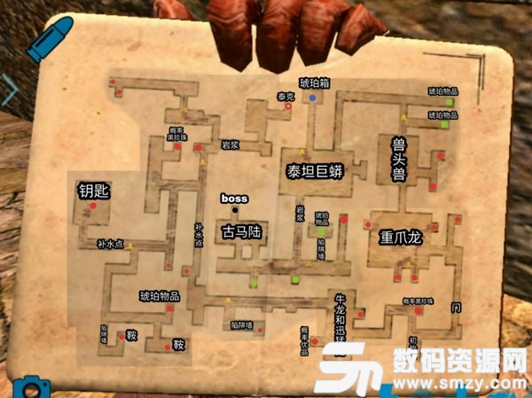 方舟生存進化地牢地圖