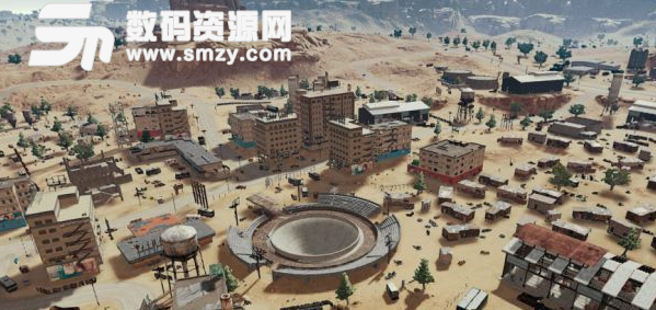 絕地求生絕地求生沙漠超清大地圖