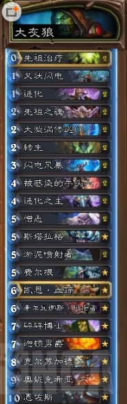 爐石傳說卡拉贊大灰狼打法攻略