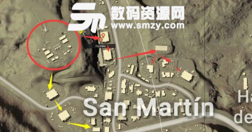 絕地求生沙漠S城打法及搜索路線推薦說明