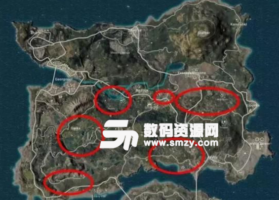 絕地求生老地圖打野位置推薦及打法思路