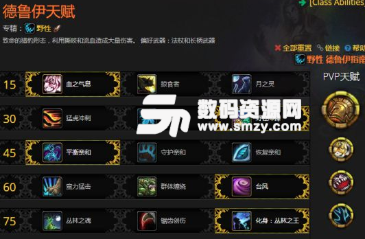 魔獸世界8.0貓德天賦特質推薦
