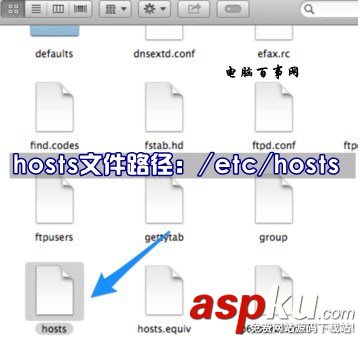 Mac系統,hosts文件,hosts