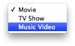MAC,iTunes,視頻