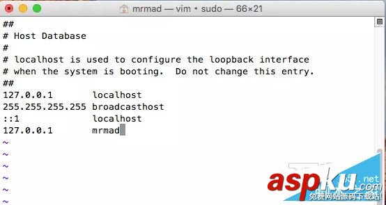 蘋果,Macbook,hosts
