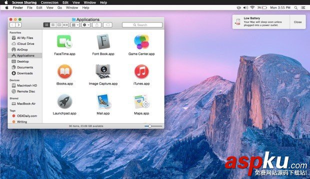 Yosemite,技巧,信息,共享電腦屏幕