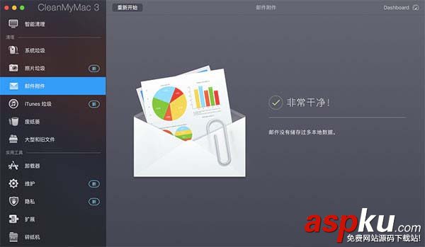 Mac,郵件,附件