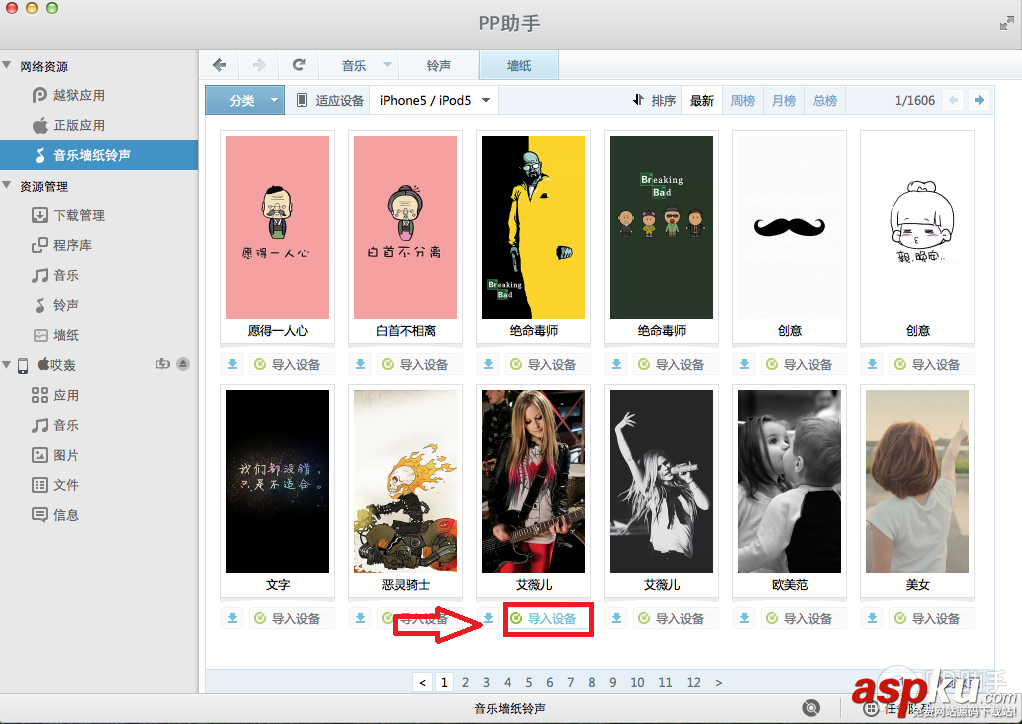 Mac,PP助手,下載壁紙