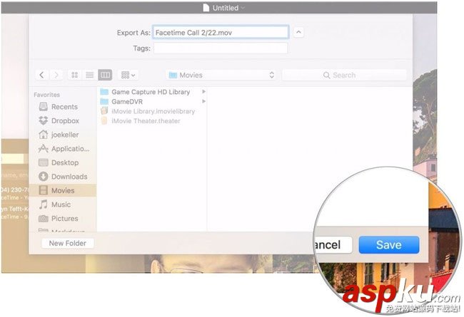 Mac,FaceTime,錄制視頻通話
