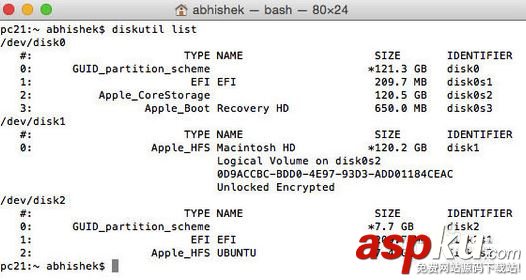 Mac,ubuntu,usb,啟動盤