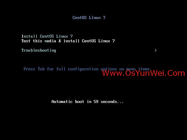 CentOS7.3.1611,系統安裝,CentOS