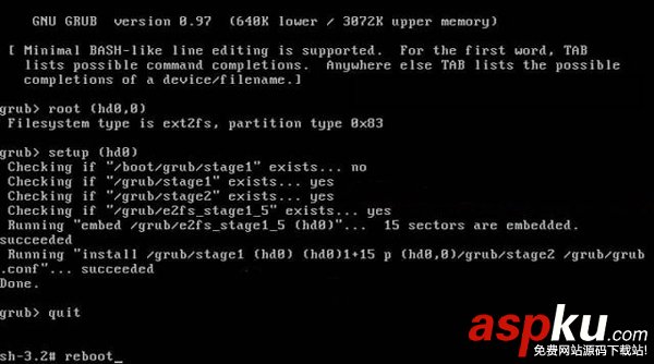 CentOS,開機,GRUB,引導