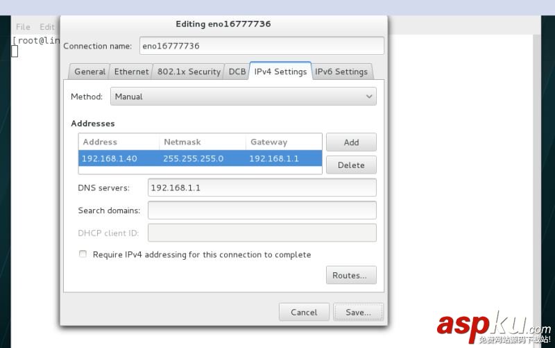 RHEL7.0,網絡IP