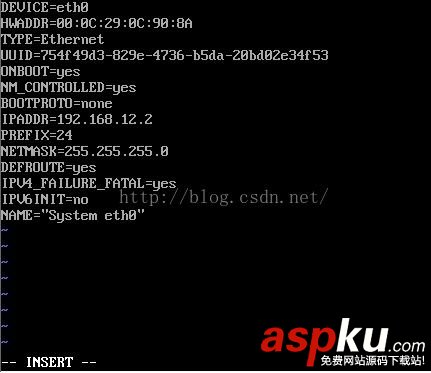 CentOS6.8,非圖形界面,配置IP