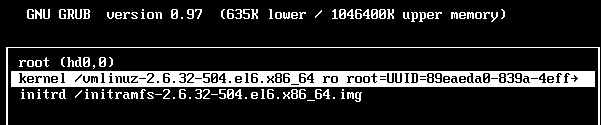 CentOS6.6,單用戶模式,重設密碼,root密碼
