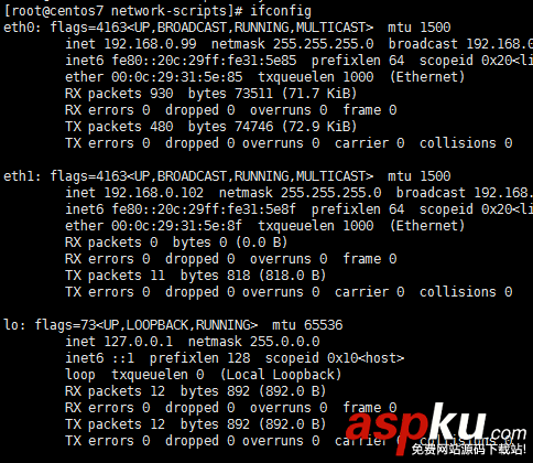 CentOS,網卡