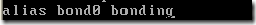Centos,雙網卡,bonding,綁定,負載均衡