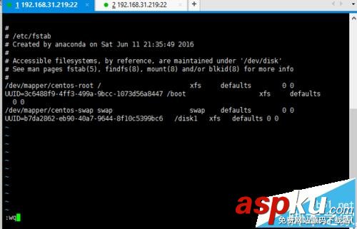 centos7,硬盤