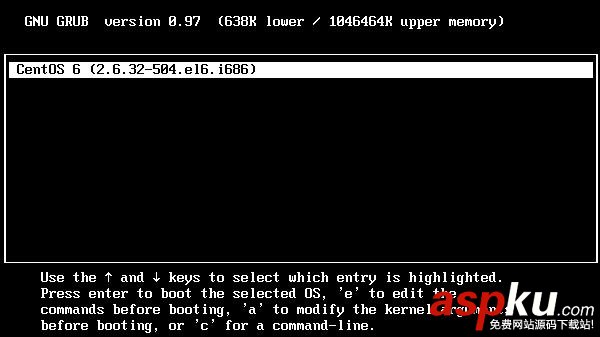 CentOS,啟動系統,進度條