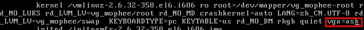 CentOS,控制臺,分辨率