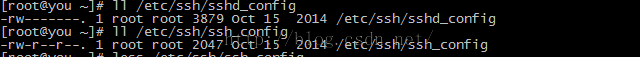 centos,SSH,遠程連接