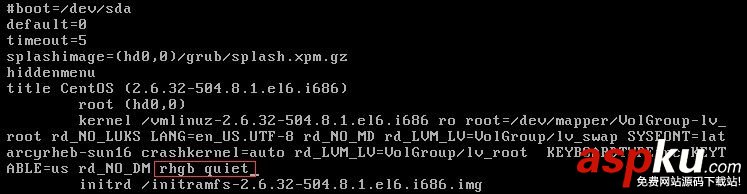 CentOS,啟動系統,進度條