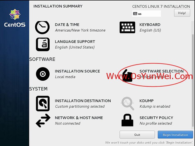 CentOS7.3.1611,系統安裝,CentOS