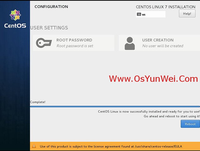 CentOS7.3.1611,系統安裝,CentOS