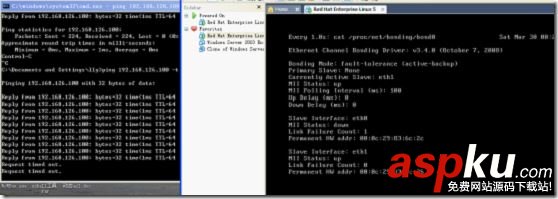 Centos,雙網卡,bonding,綁定,負載均衡