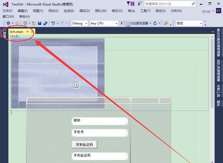 VisualStudio,瀏覽網頁