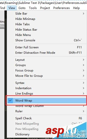 Sublime,Text,換行