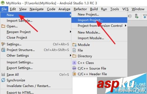 Android,Studio,導入library
