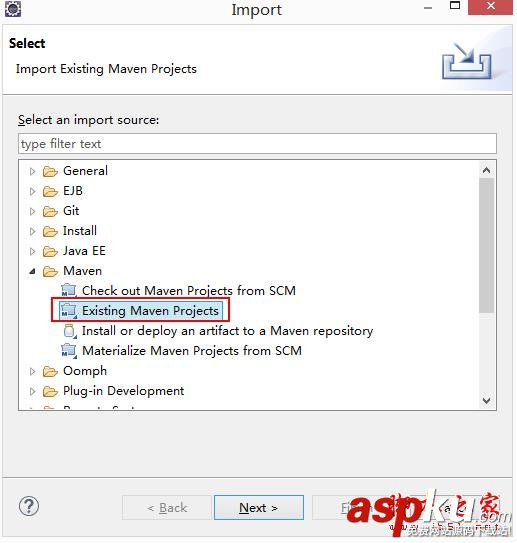 eclipse,導入,maven,項目,教程