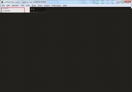 sublime,sublimetext3,目錄