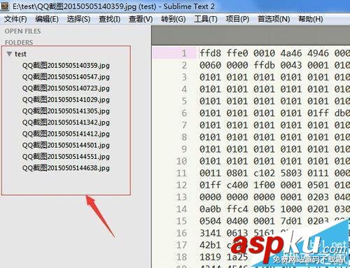 SublimeText,文件夾