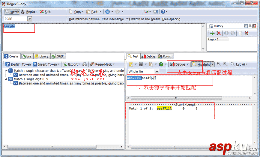 regexbuddy,正則表達式