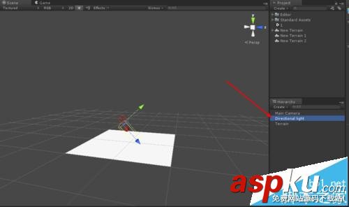 unity3d,光源