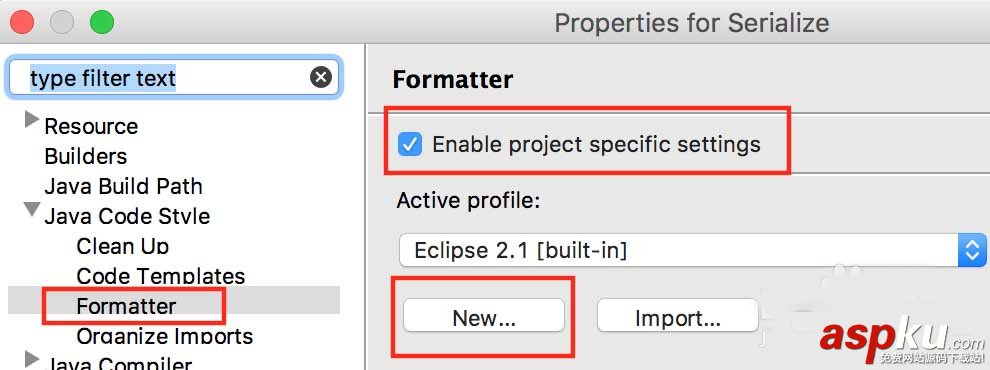 Eclipse,代碼