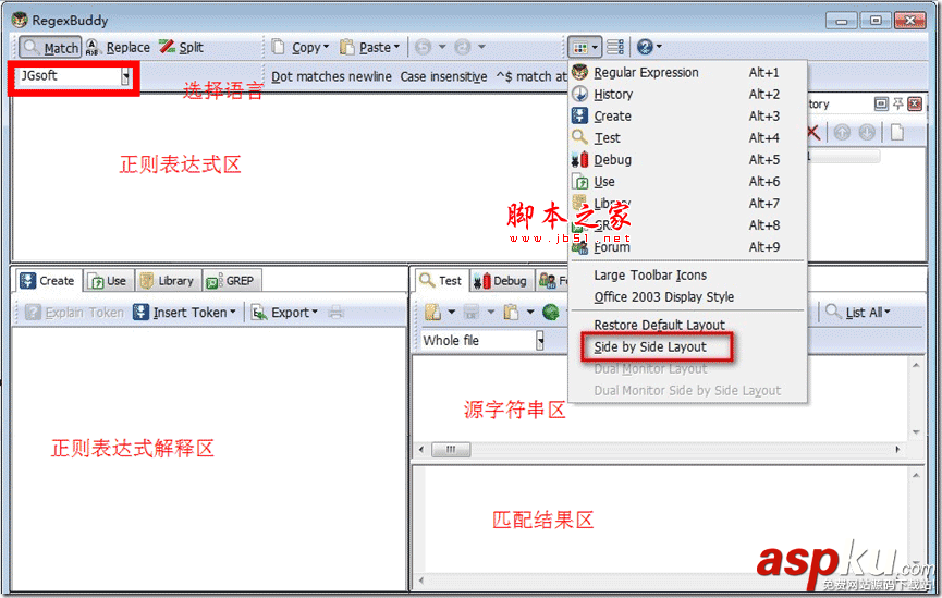 regexbuddy,正則表達式