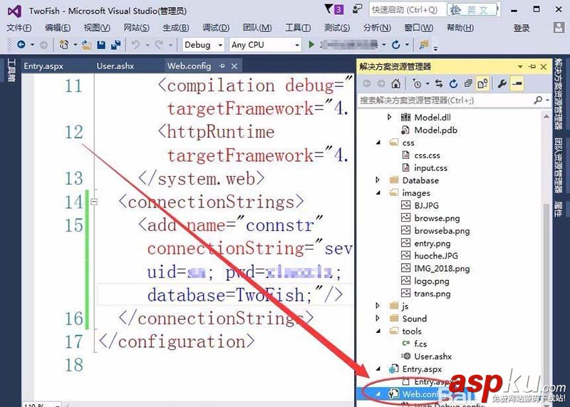 VisualStudio,數據庫,網站