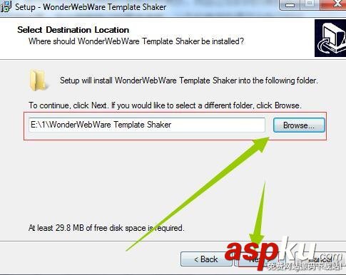Template,Shaker,安裝