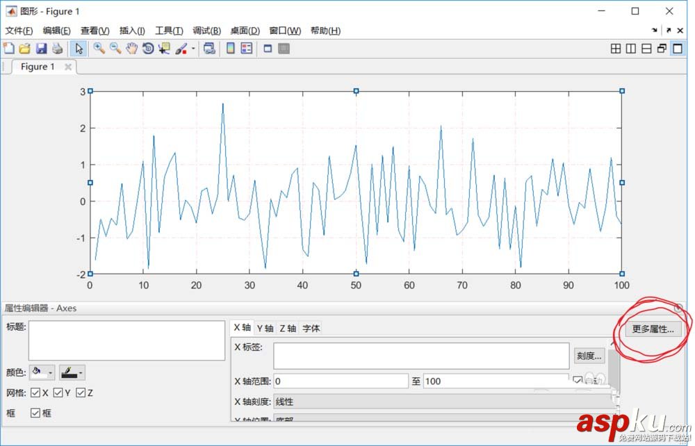 Matlab,網格,坐標軸